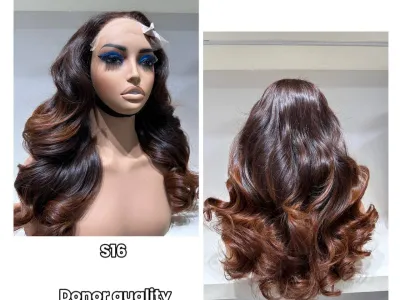 Luxurious girl wig